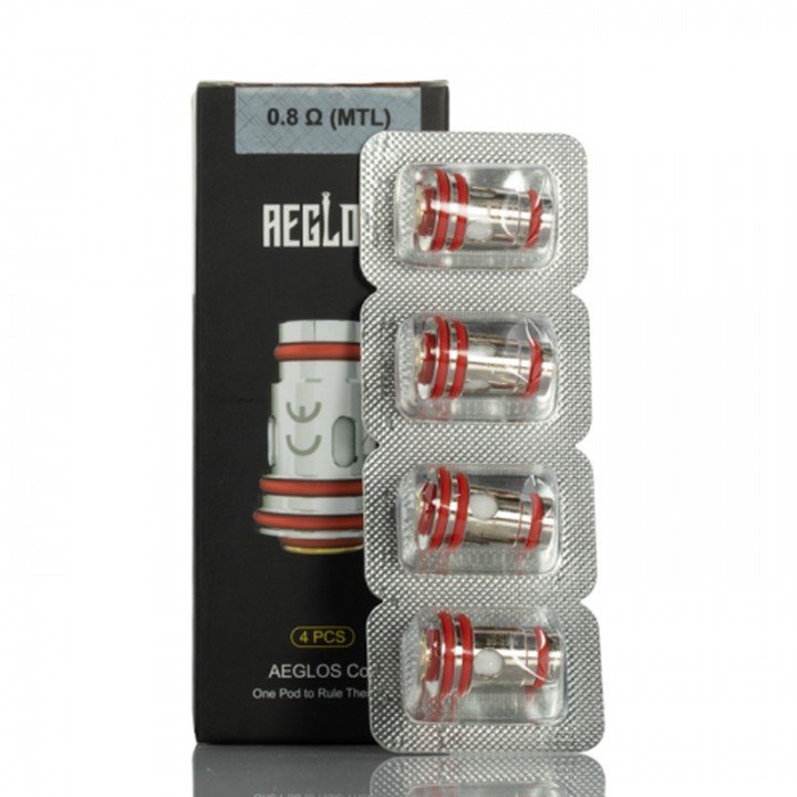 Uwell Aeglos 0.8Ω MTL Coil 4'lü Paket Yedek Atomizer Başlık