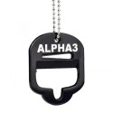 Siyah Alpha3 3'ü 1 Arada Shortfill Şişe Kapağı Açma Aparatı