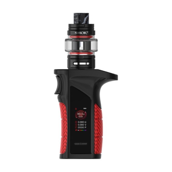 Smok Mag P3 Pod Mod siyah kırmızı, ergonomik, yüksek watt ayarlı elektronik sigara
