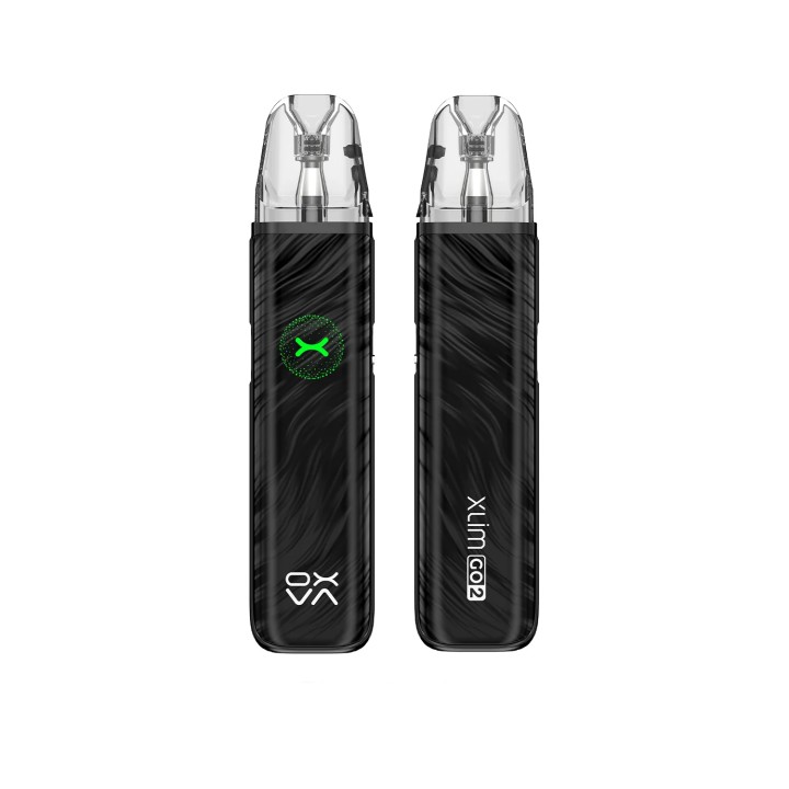 Oxva Xlim Go 2 Pod Mod Siyah, Dalgalı Desenli Elektronik Sigara