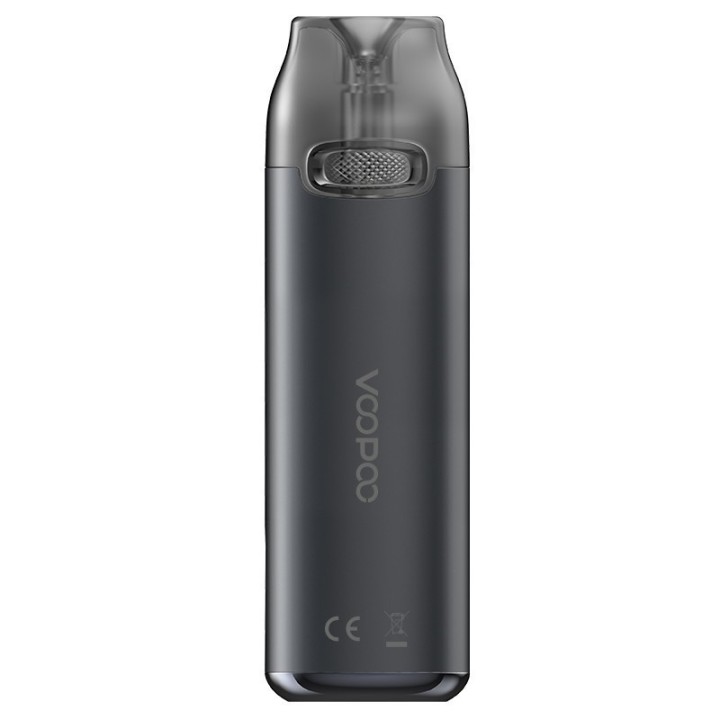 Voopoo VMate Pod Mod gri, kompakt elektronik sigara cihazı.
