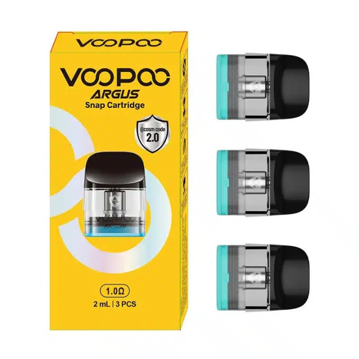 Voopoo Argus Snap Kartuş→1.0 Ohm