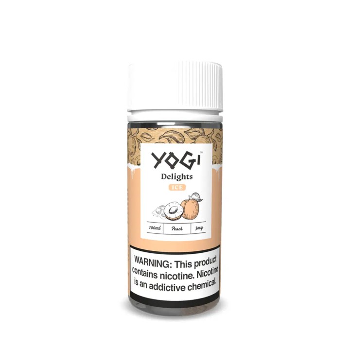 Yogi Delights Peach İce E Likit 100 ML