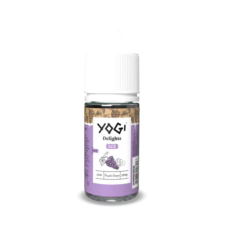 Yogi Delights Purple Grape İce Salt Likit→35MG