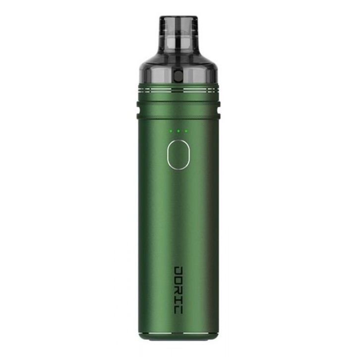 Voopoo Doric 60 Pod Mod yeşil renkli, kompakt elektronik sigara cihazı.